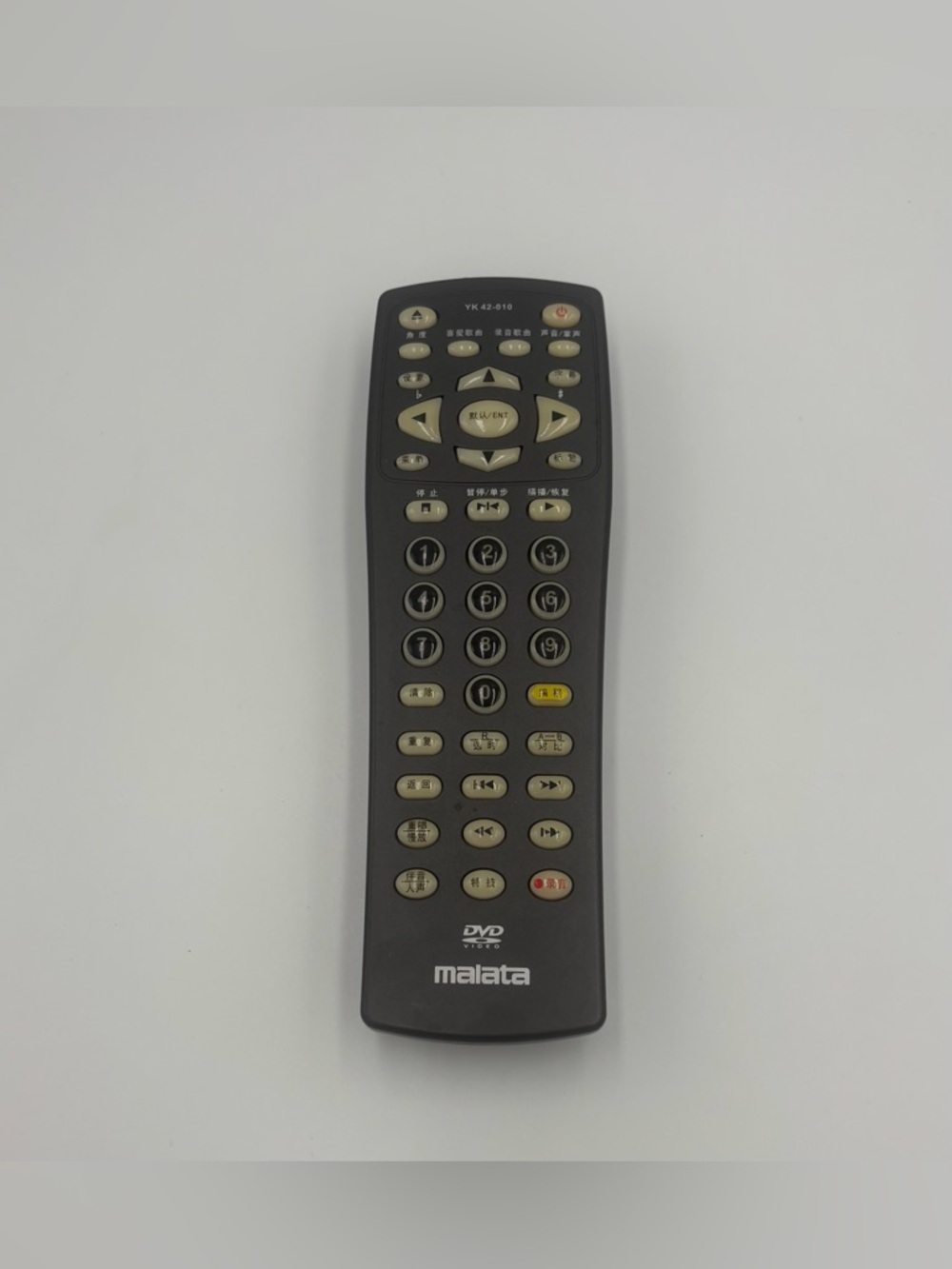 Malata YK42-010 DVD Well Remote Control Replacement NOT TESTED